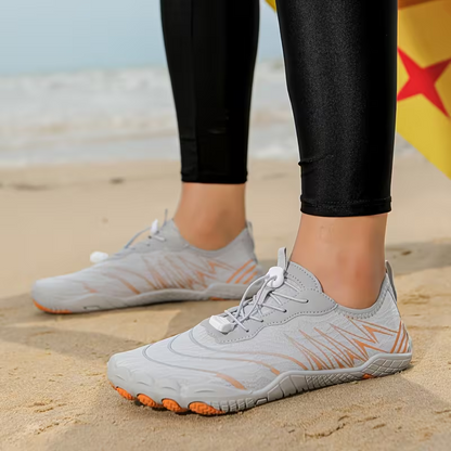 Modische Wasserschuhe – Schnelltrocknende Badeschuhe mit verstellbarem Riemen
