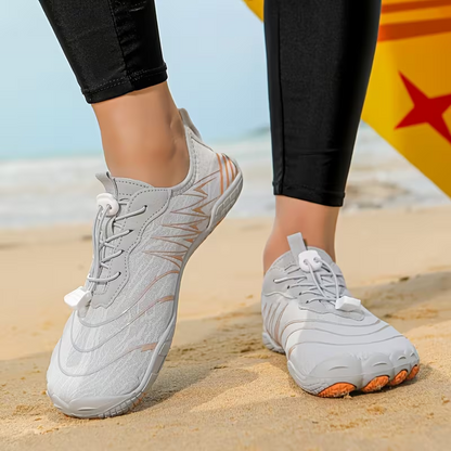 Modische Wasserschuhe – Schnelltrocknende Badeschuhe mit verstellbarem Riemen